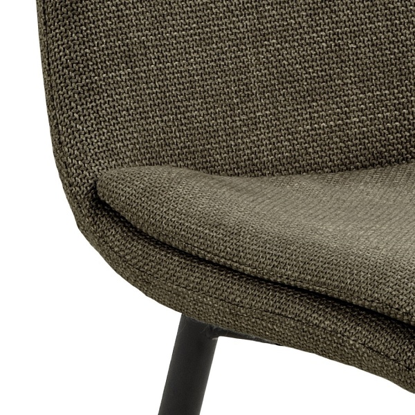 Krzesło Becca oliwkowe tkanina Basel 77 - ACTONA